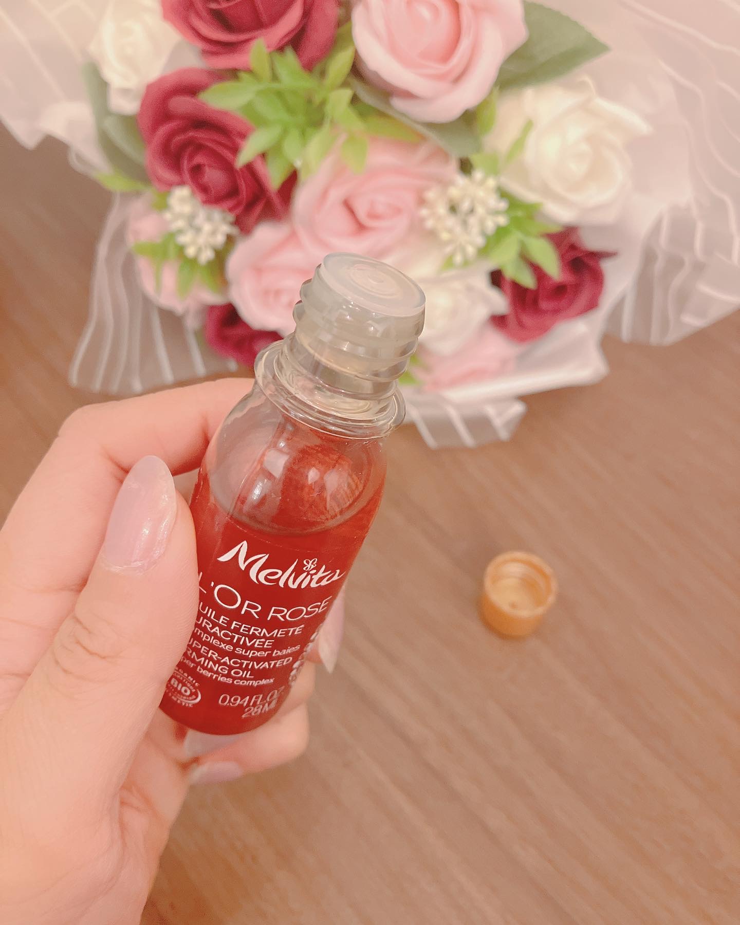 ロルロゼ ピンクフィット ボディオイル/Melvita/ボディオイルを使ったクチコミ（3枚目）