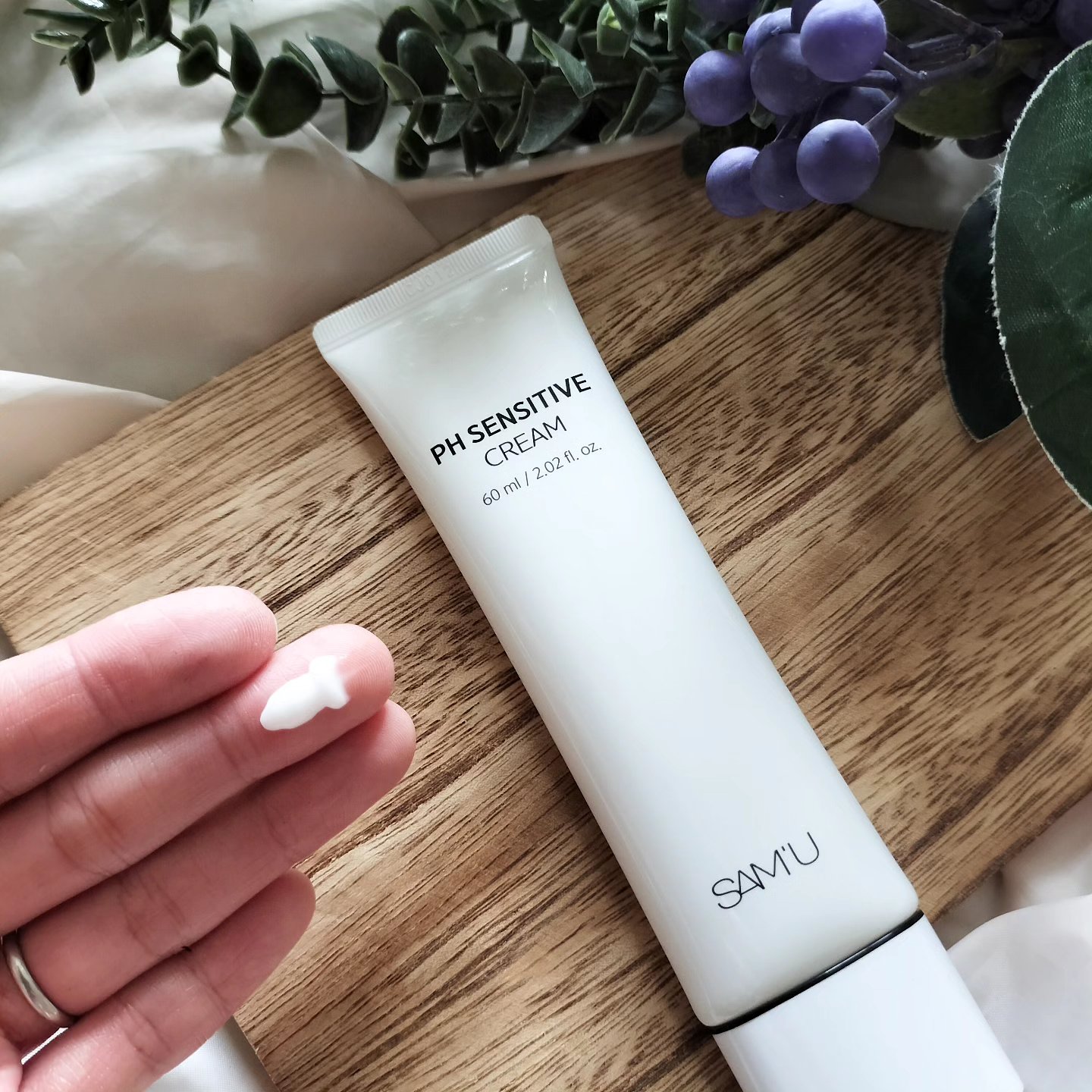 サミュ PHセンシティブクリーム/SAM'U/フェイスクリームを使ったクチコミ（2枚目）