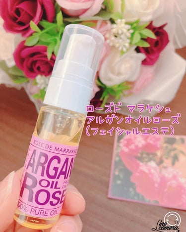 ローズ ド マラケシュ アルガンオイル ローズのクチコミ「ローズドマラケシュ
アルガンオイルローズ
(フェイシャルオイル) 10ml

♪*ﾟ•*¨*•.....」（1枚目）