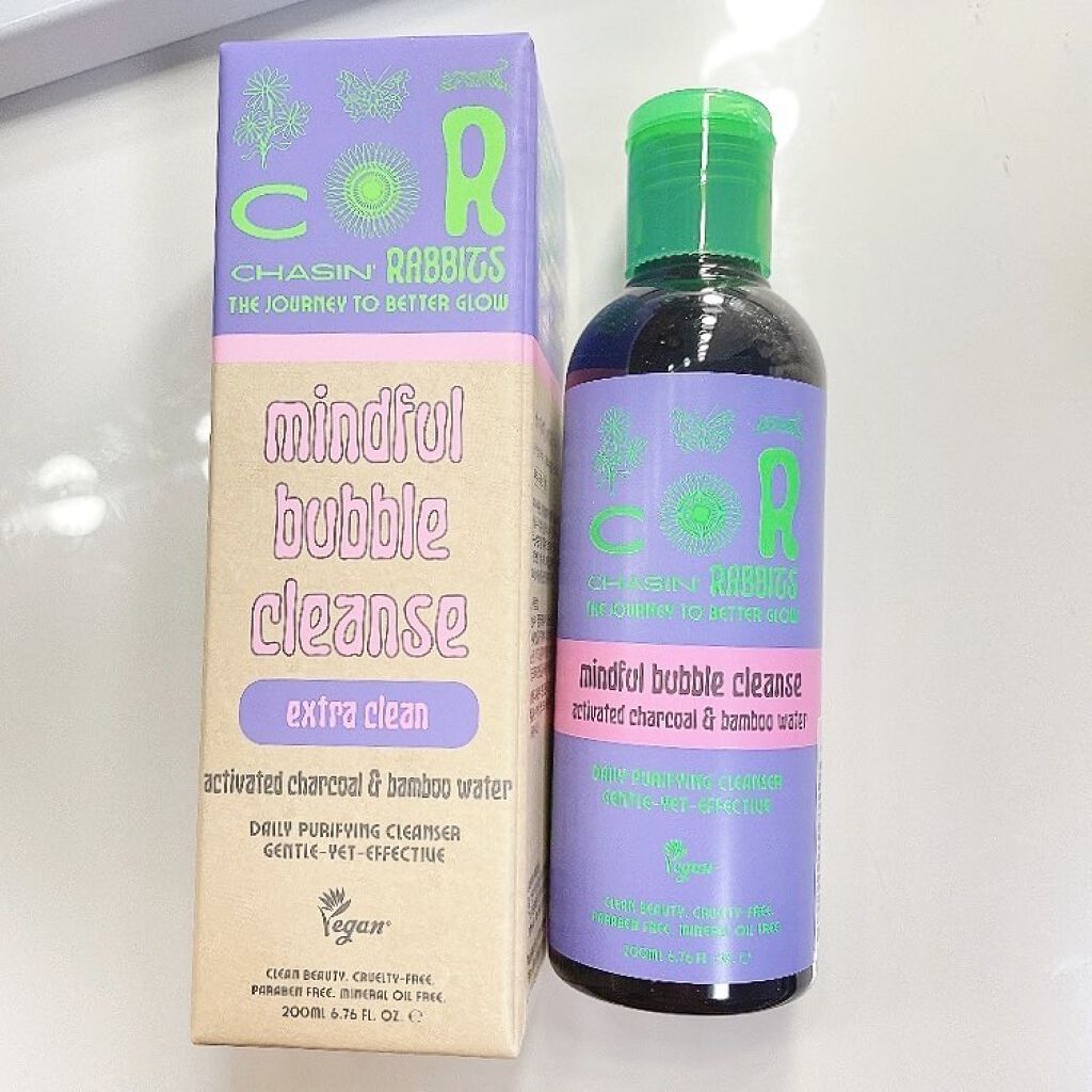 Mindful Bubble Cleanse/CHASIN'RABBITS/その他洗顔料を使ったクチコミ（1枚目）