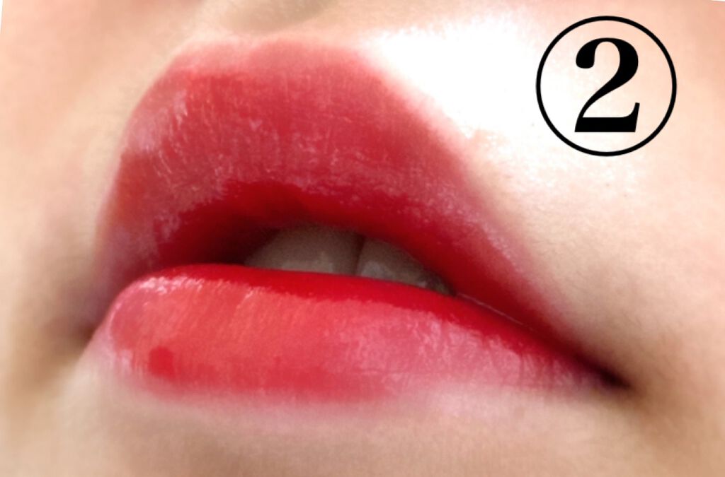 ジューシーラスティングティント/rom&nd/リップティントを使ったクチコミ(5枚目)