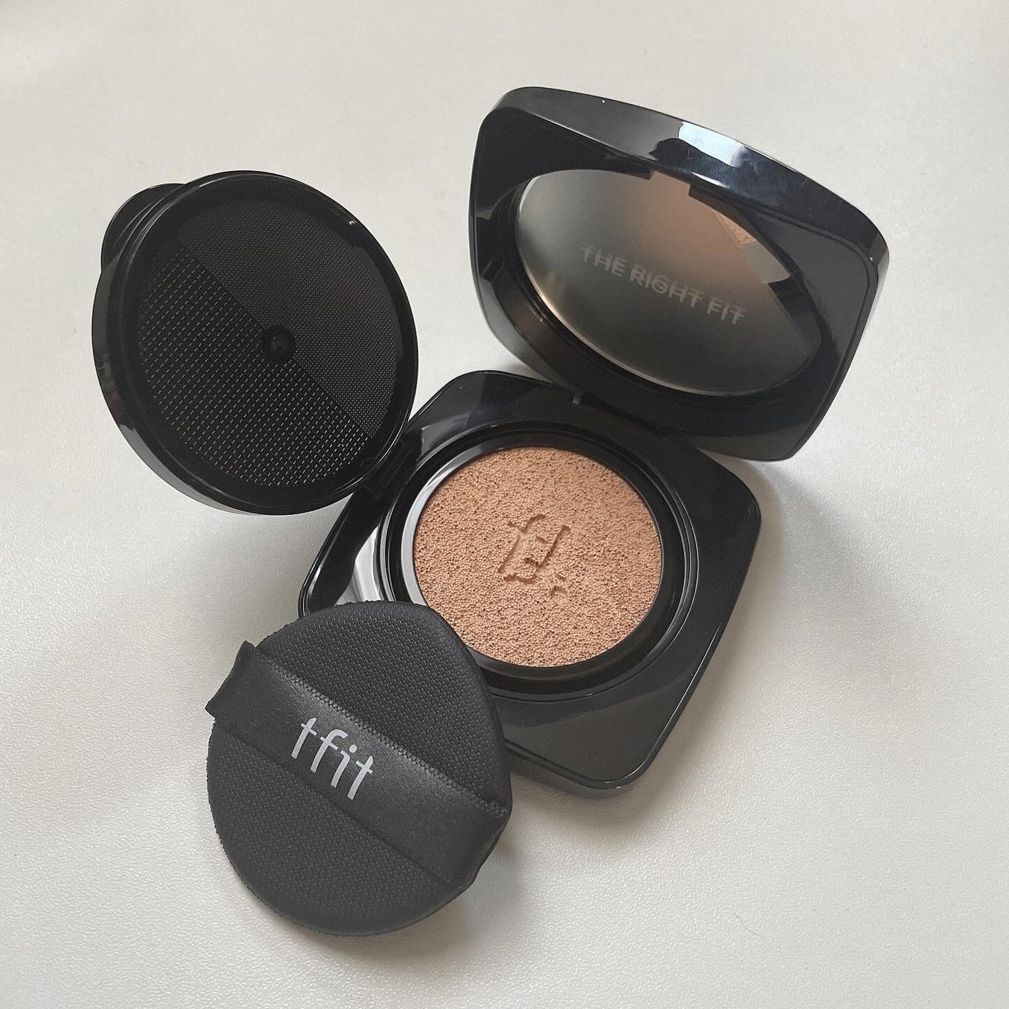 レイヤリングフィット グロークッションEX/TFIT/クッションファンデーションを使ったクチコミ(1枚目)