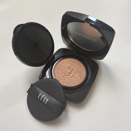 レイヤリングフィット グロークッションEX/TFIT/クッションファンデーションを使ったクチコミ(1枚目)