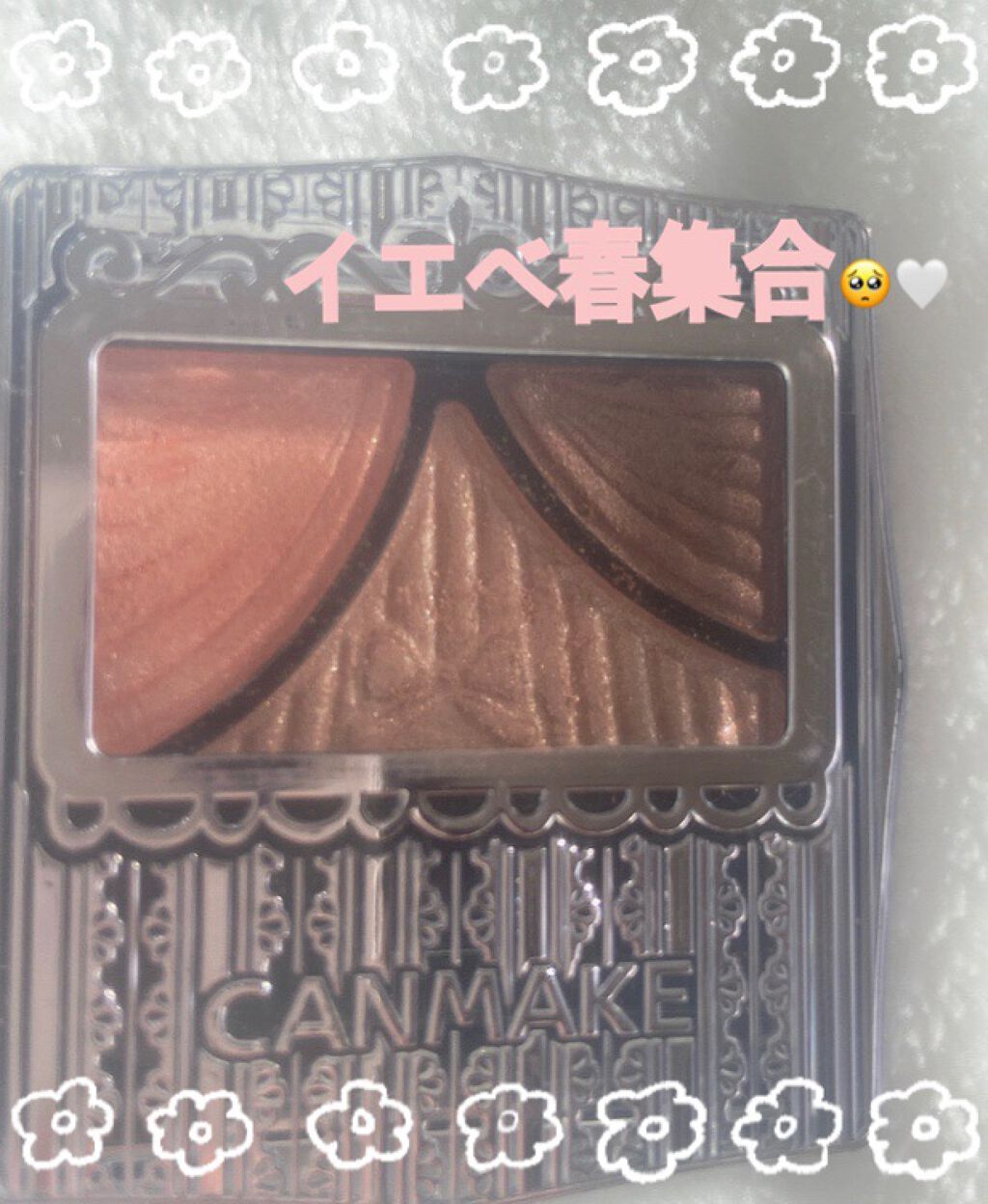 ジューシーピュアアイズ/キャンメイク/アイシャドウパレットを使ったクチコミ（1枚目）