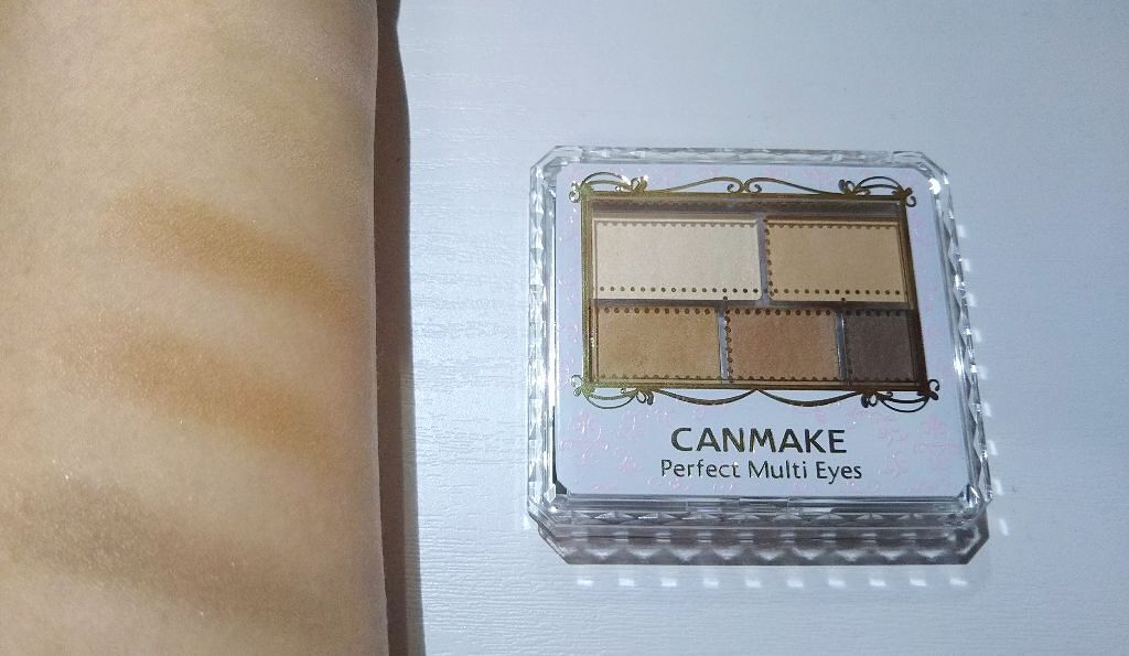 パーフェクトマルチアイズ/キャンメイク/アイシャドウパレットを使ったクチコミ（3枚目）
