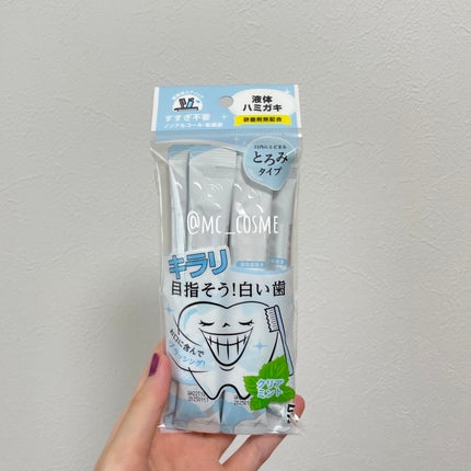 オクチホワイトニング(液体ハミガキ)/オクチシリーズ/歯磨き粉を使ったクチコミ(2枚目)