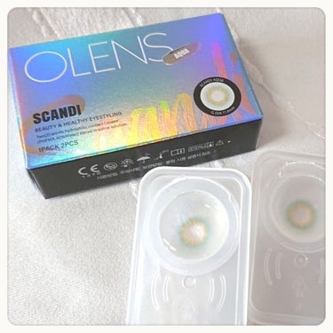 SCANDI(スカンディ)/OLENS/カラーコンタクトレンズを使ったクチコミ（1枚目）