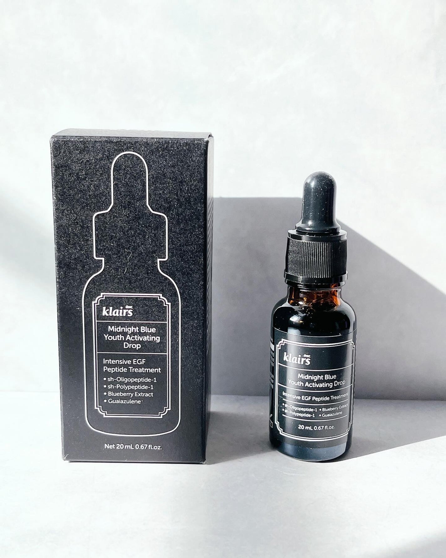 ミッドナイトブルーユースアクティベーティングドロップ(20ml)/Klairs/美容液を使ったクチコミ(2枚目)