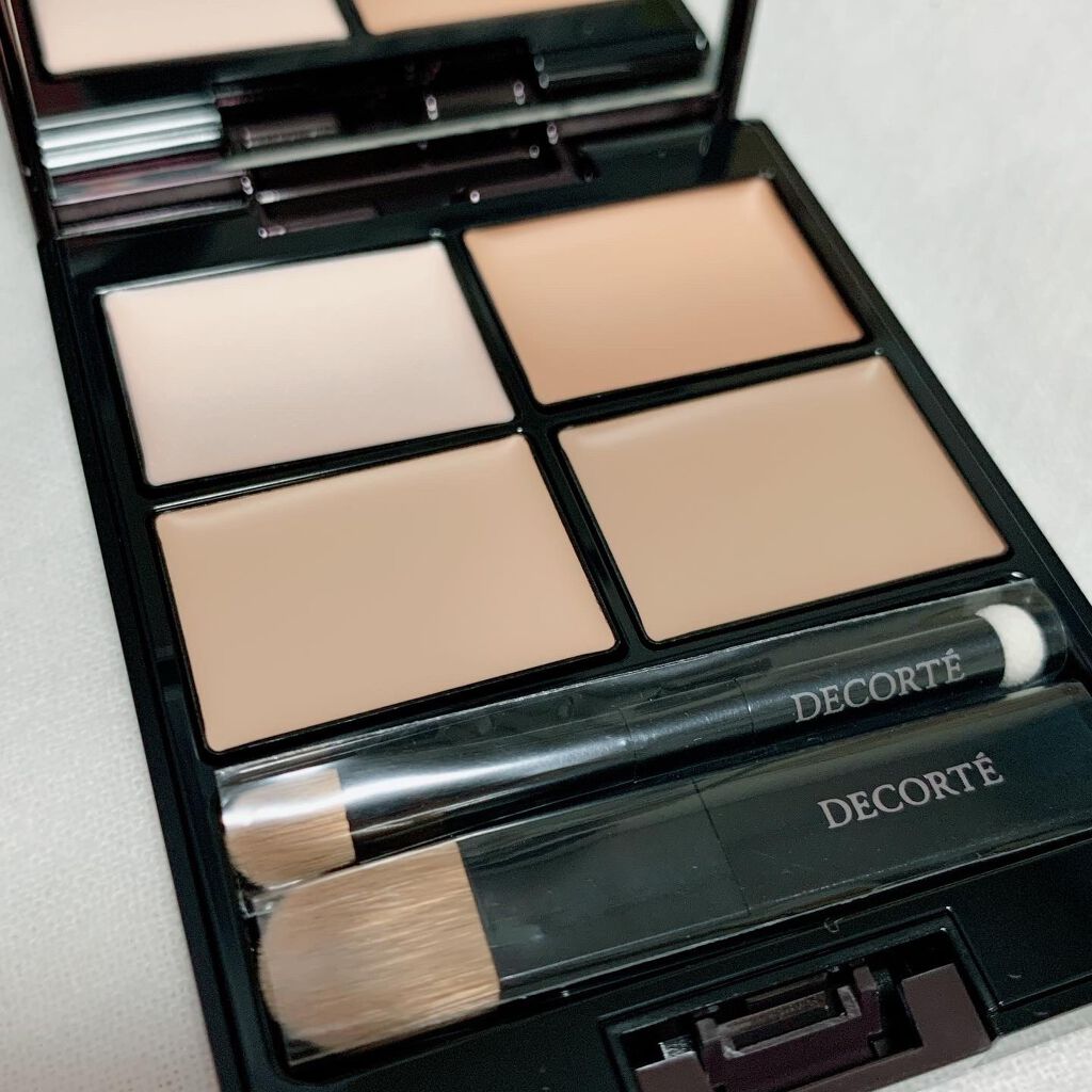 トーンパーフェクティング パレット/DECORTÉ/パレットコンシーラーを使ったクチコミ（2枚目）