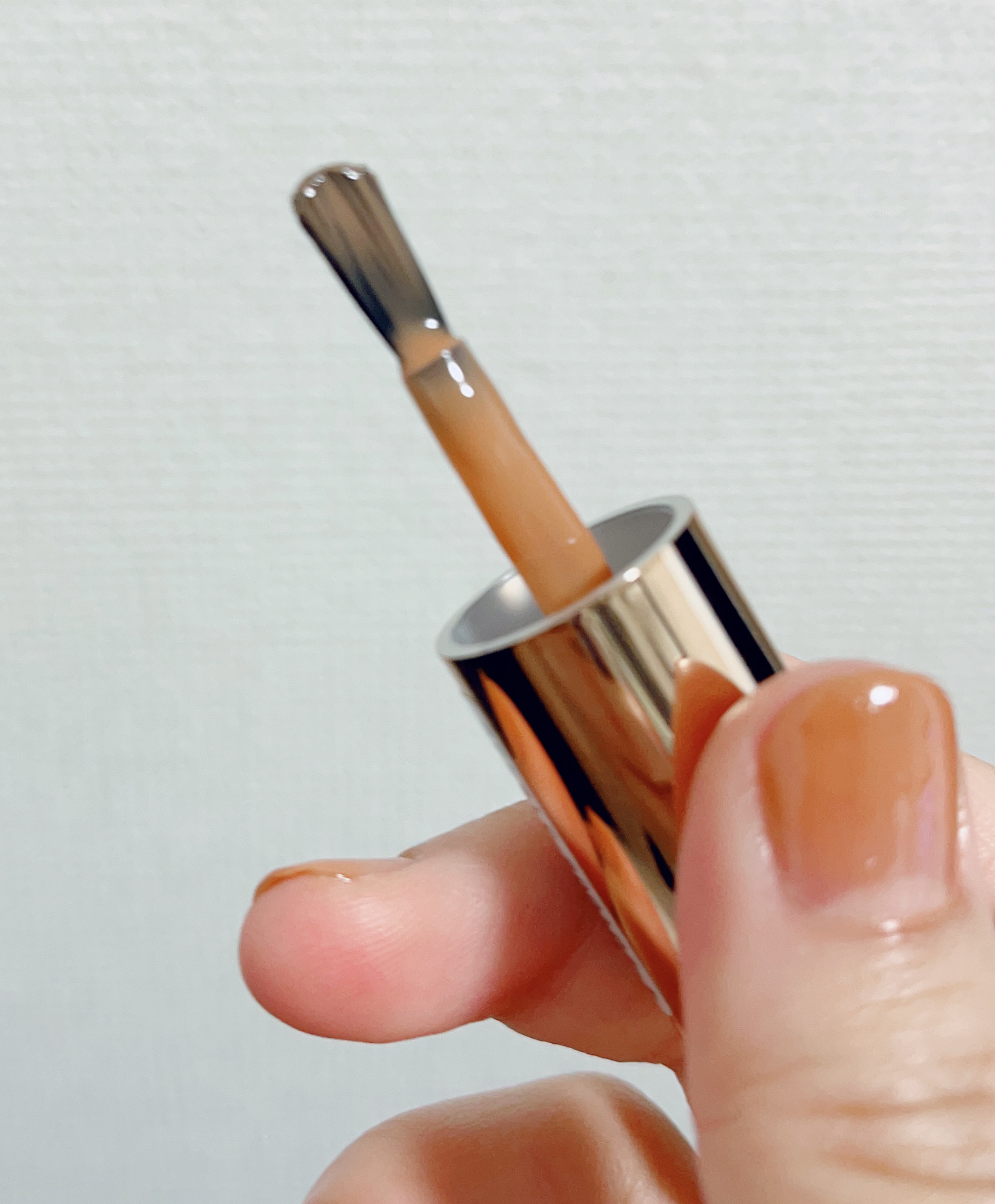 ファンデーションカラーズ 07 ミルキーオレンジ/キャンメイク/マニキュアを使ったクチコミ（2枚目）