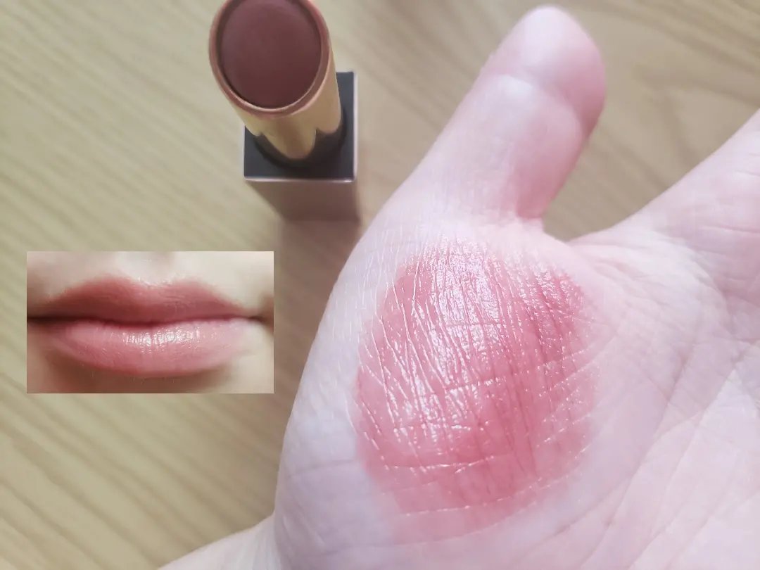 リリミュウ バタールージュ/Ririmew/口紅を使ったクチコミ（3枚目）