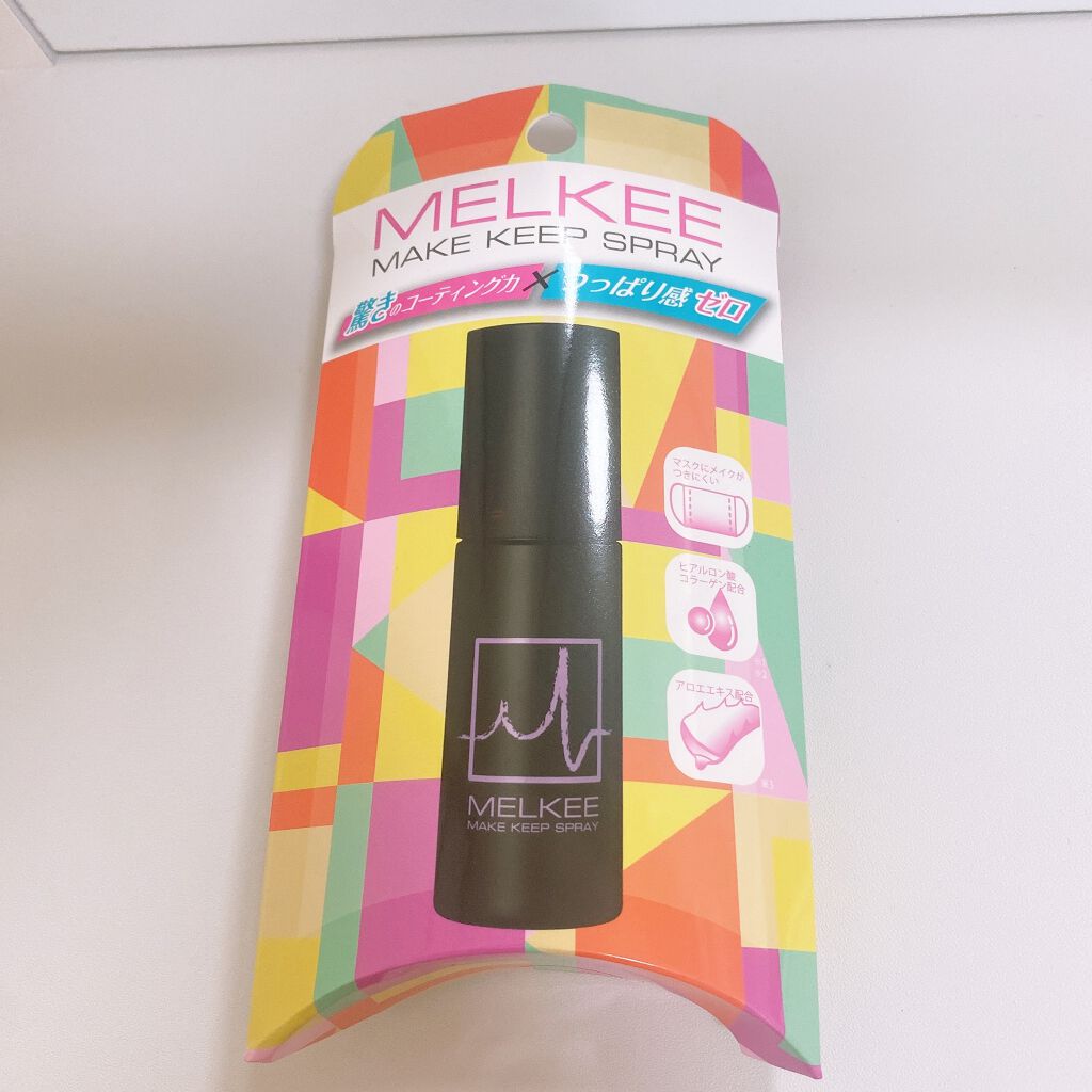 MELKEEメイクキープスプレー/MELKEE /ミスト状化粧水を使ったクチコミ（3枚目）