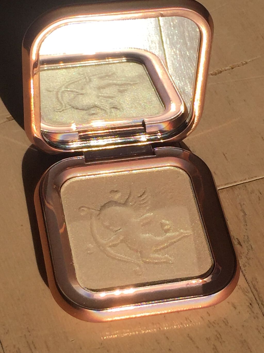 エンジェルキューピッドキスハイライター/ZEESEA/パウダーハイライトを使ったクチコミ（3枚目）