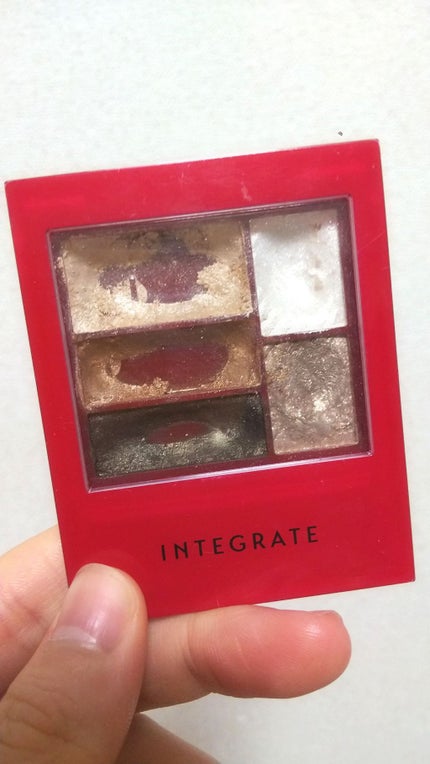 トリプルレシピアイズ/インテグレート/アイシャドウパレットを使ったクチコミ(1枚目)
