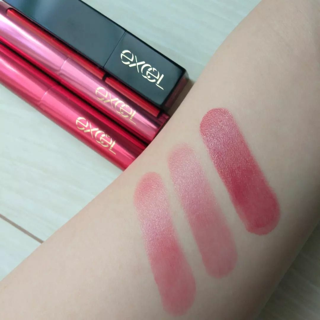 グレイズバームリップ/excel/口紅を使ったクチコミ(2枚目)