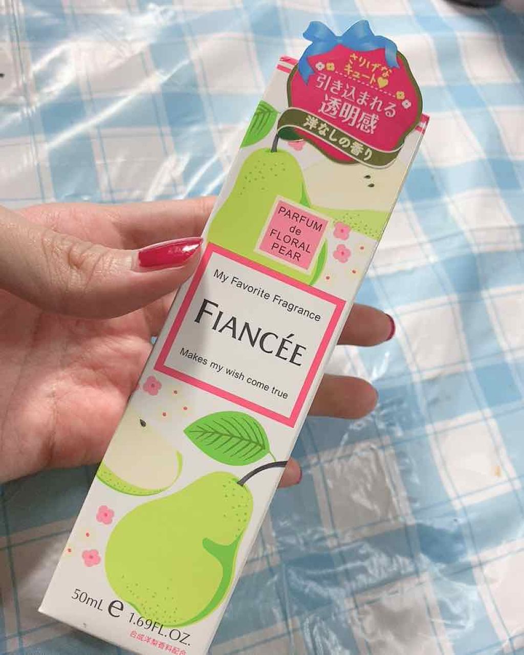 ボディミスト フローラルペアー/フィアンセ/香水(レディース)を使ったクチコミ（1枚目）