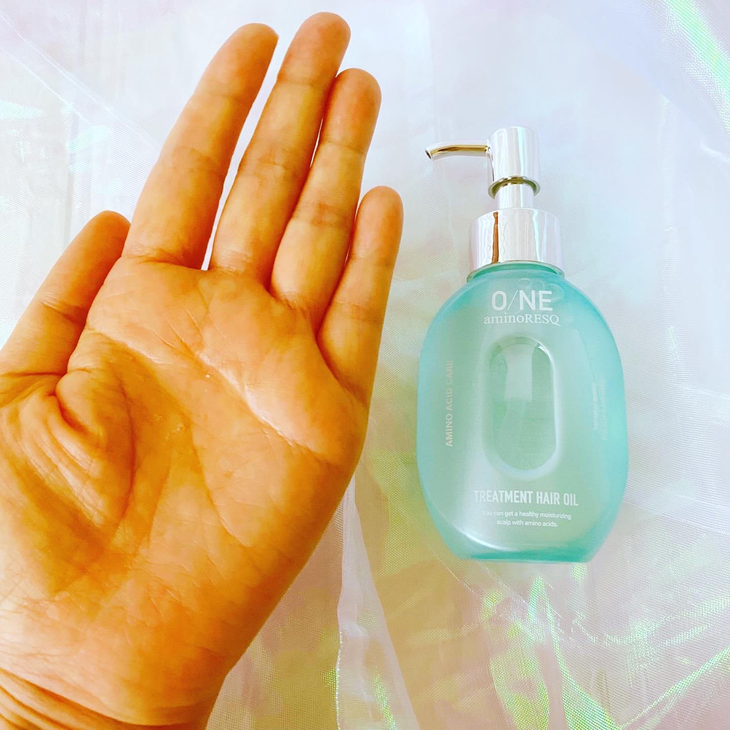 ワン アミノレスキュー トリートメントヘアオイル/アミノレスキュー/ヘアオイルを使ったクチコミ（2枚目）
