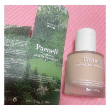 parnell パーネルシカマヌスキンフィットファンデーションのクチコミ「parnel l  パネルシカマヌスキンフィットファンデーションです😌🌸




クッションよ.....」（1枚目）