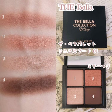 THE BELLA COLLECTION mini/CELEFIT/アイシャドウパレットを使ったクチコミ（2枚目）