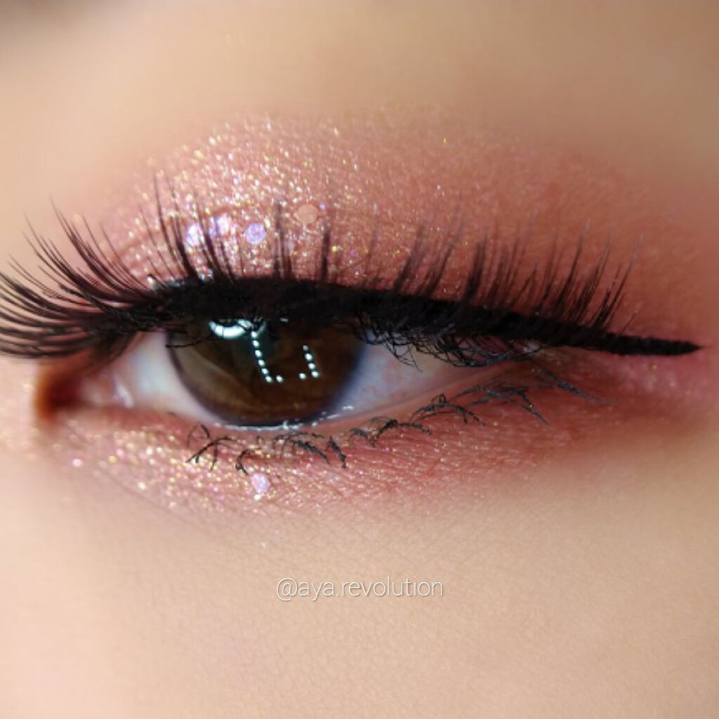 TWINKLE POP Pearl Flex Glitter Eye Palette/CLIO/アイシャドウパレットを使ったクチコミ（2枚目）