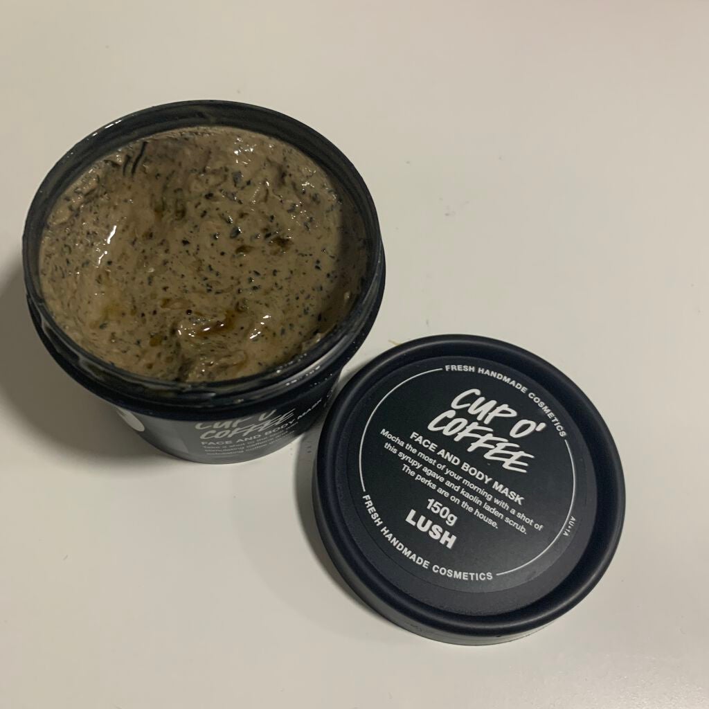 kimiyo on LIPS 「Lushcupo'coffee【顔・カラダ用スクラブ】私はカラ..」(1枚目)