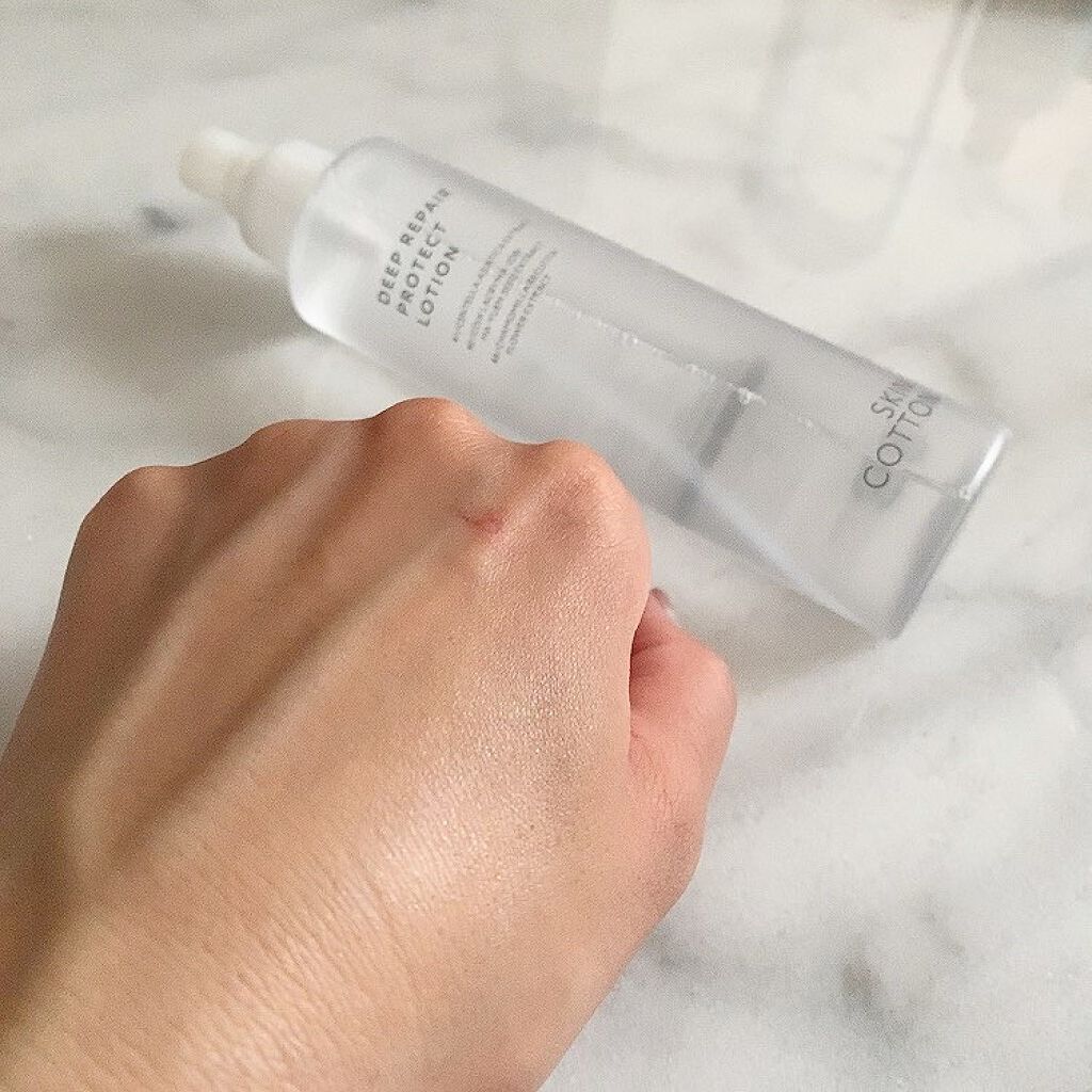 濃厚リペア プロテクトローション/スキンコットン/ミスト状化粧水を使ったクチコミ（3枚目）