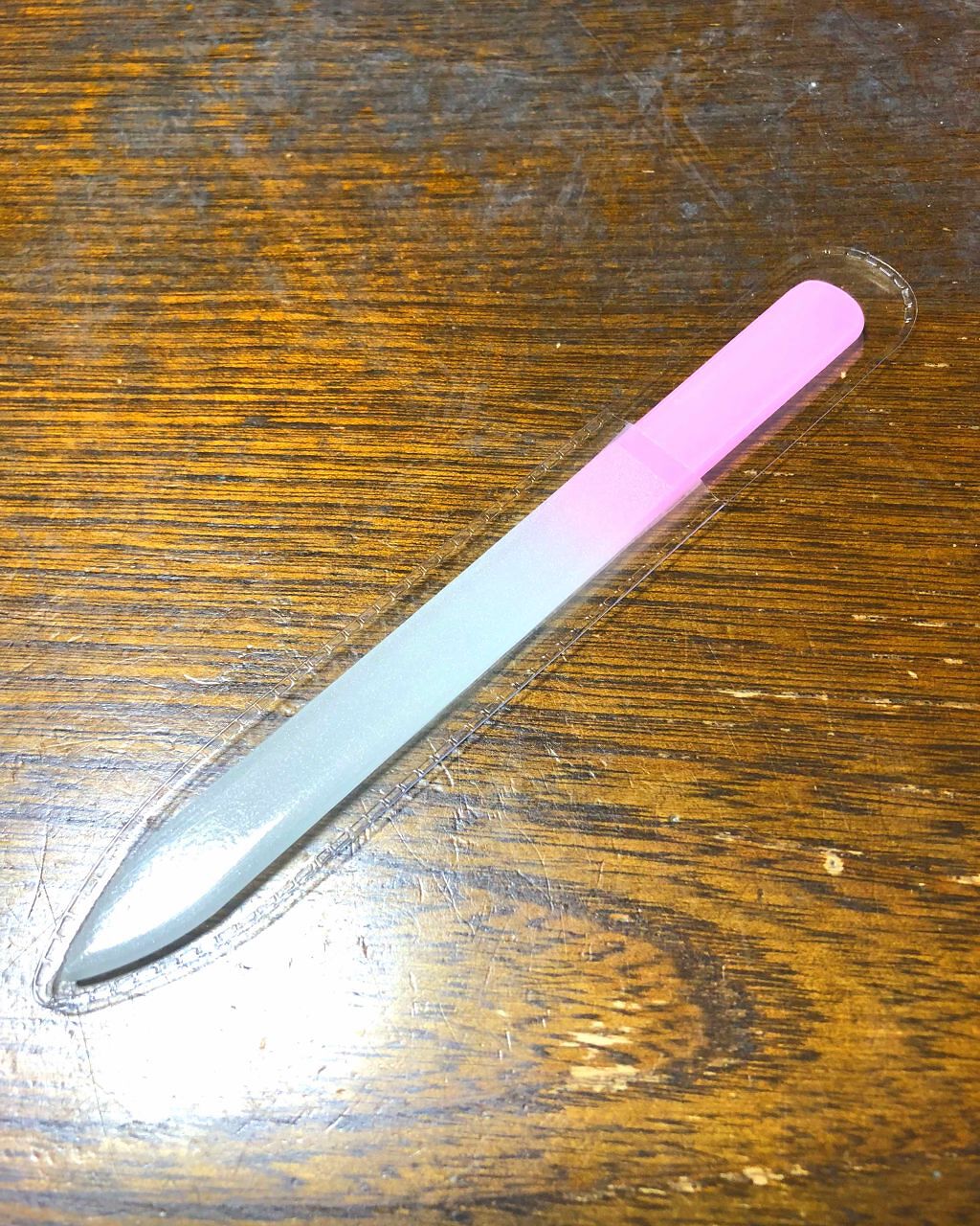 ガラス爪ヤスリ/DAISO/ネイル用品を使ったクチコミ（2枚目）