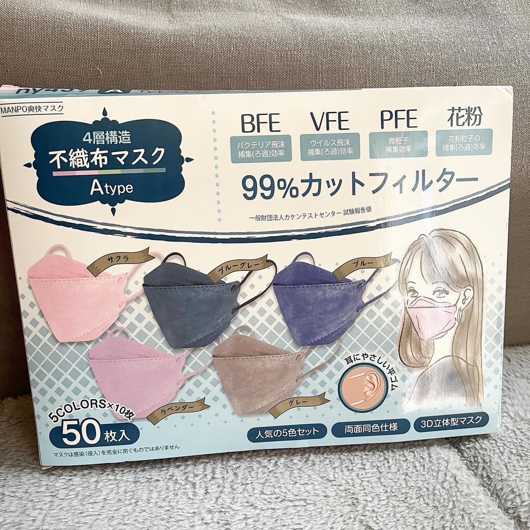 立体マスク/Rakuten/マスクを使ったクチコミ（1枚目）