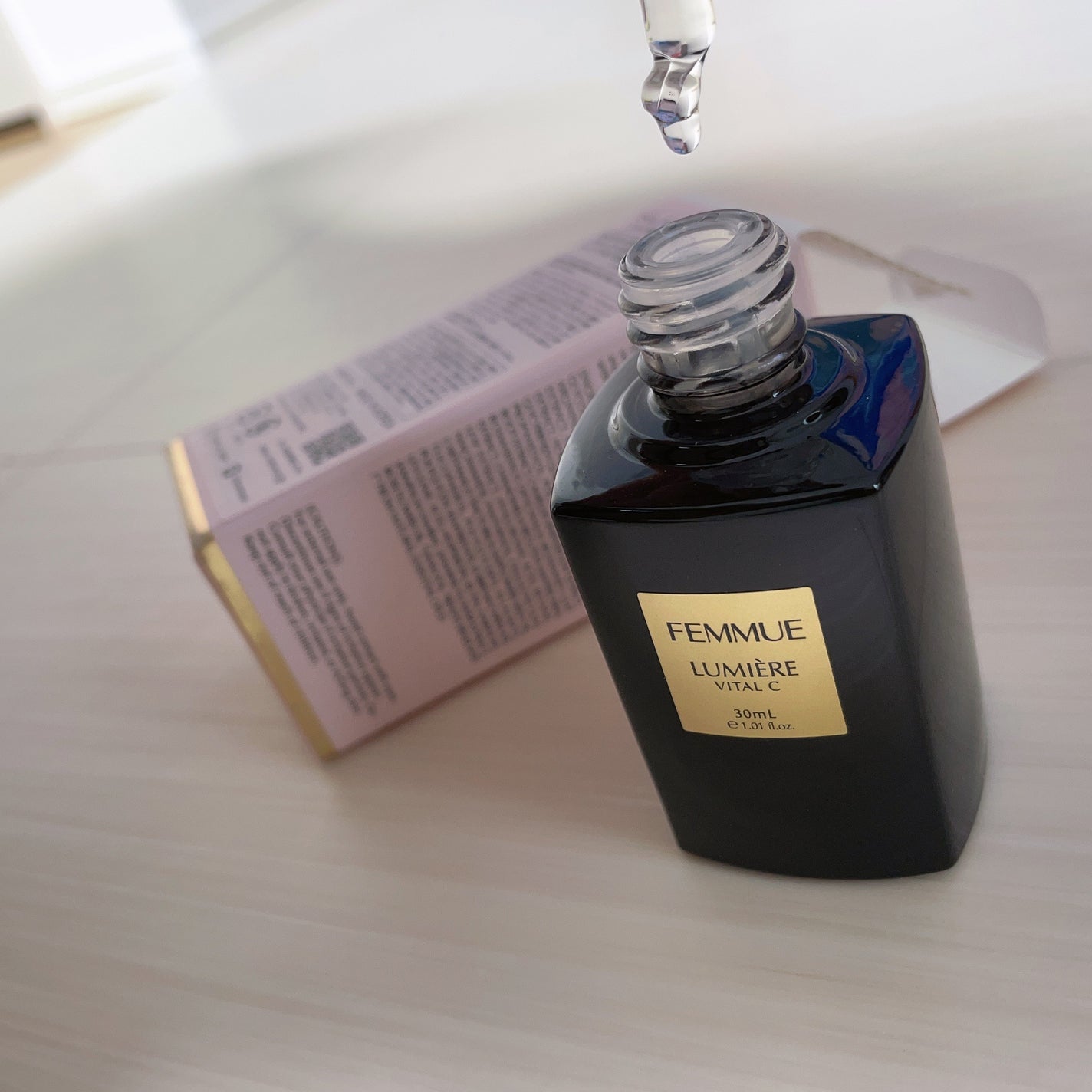 ルミエール ヴァイタルC/FEMMUE/ブースター・導入液を使ったクチコミ(4枚目)