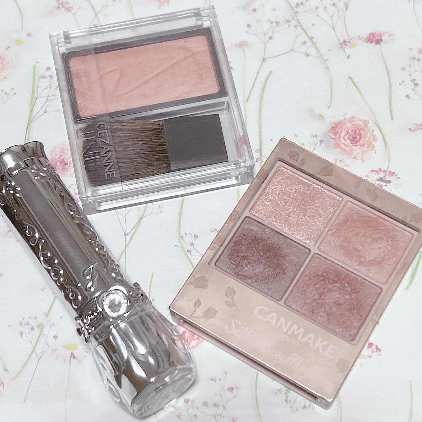 シルキースフレアイズ(マットタイプ)/キャンメイク/アイシャドウパレットを使ったクチコミ(1枚目)