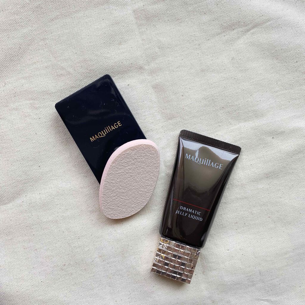 ドラマティックジェリーリキッド/マキアージュ/リキッドファンデーションを使ったクチコミ（1枚目）