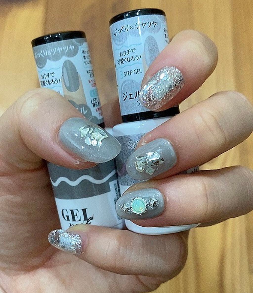 BRG ジェルネイル/DAISO/ジェルネイルを使ったクチコミ(1枚目)