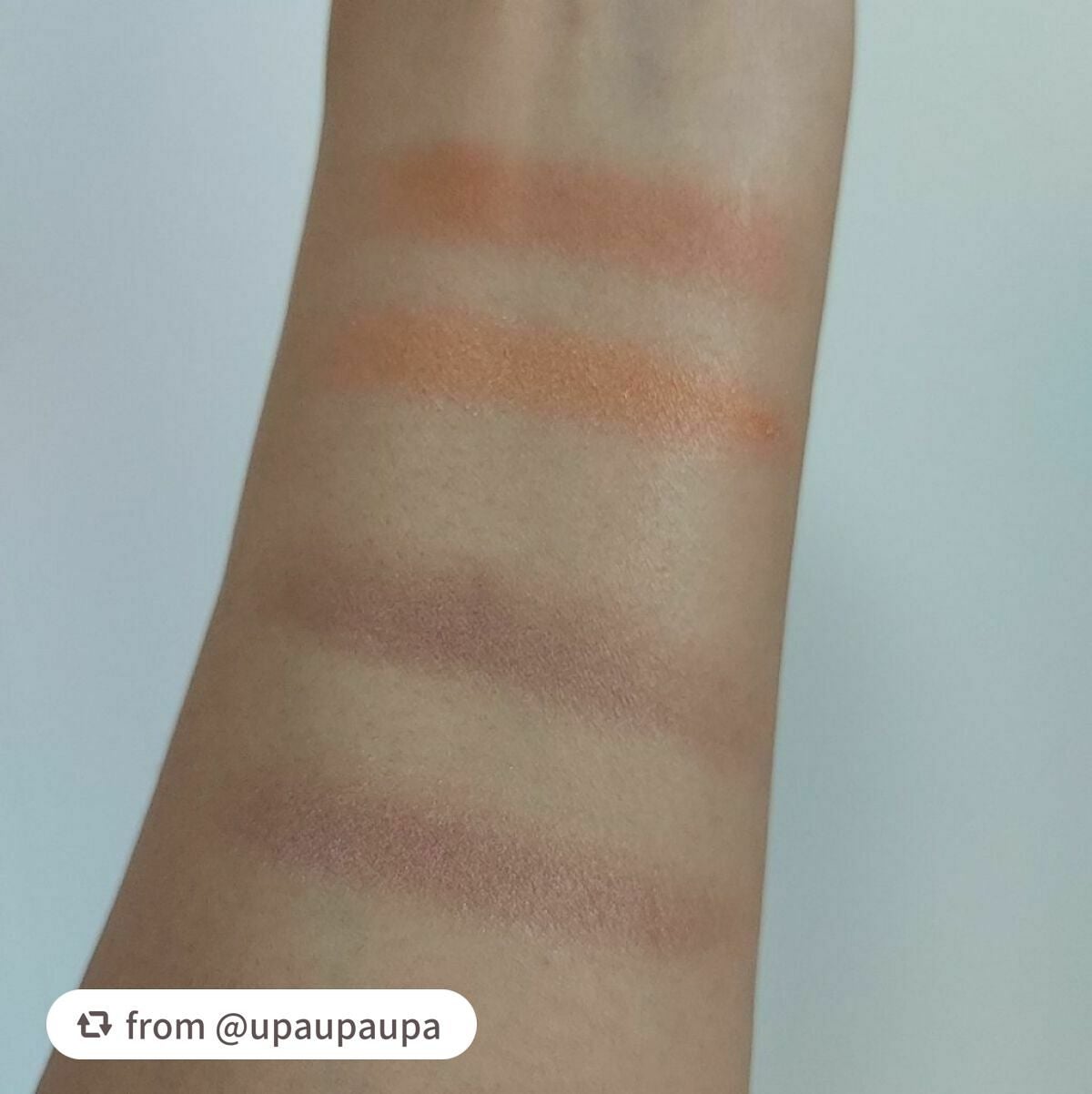 ツイン カラー アイシャドウ/ちふれ/アイシャドウパレットを使ったクチコミ(4枚目)