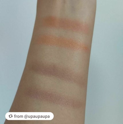 ツイン カラー アイシャドウ/ちふれ/アイシャドウパレットを使ったクチコミ(4枚目)