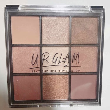 UR GLAM　BLOOMING EYE COLOR PALETTE/U R GLAM/パウダーアイシャドウを使ったクチコミ（1枚目）