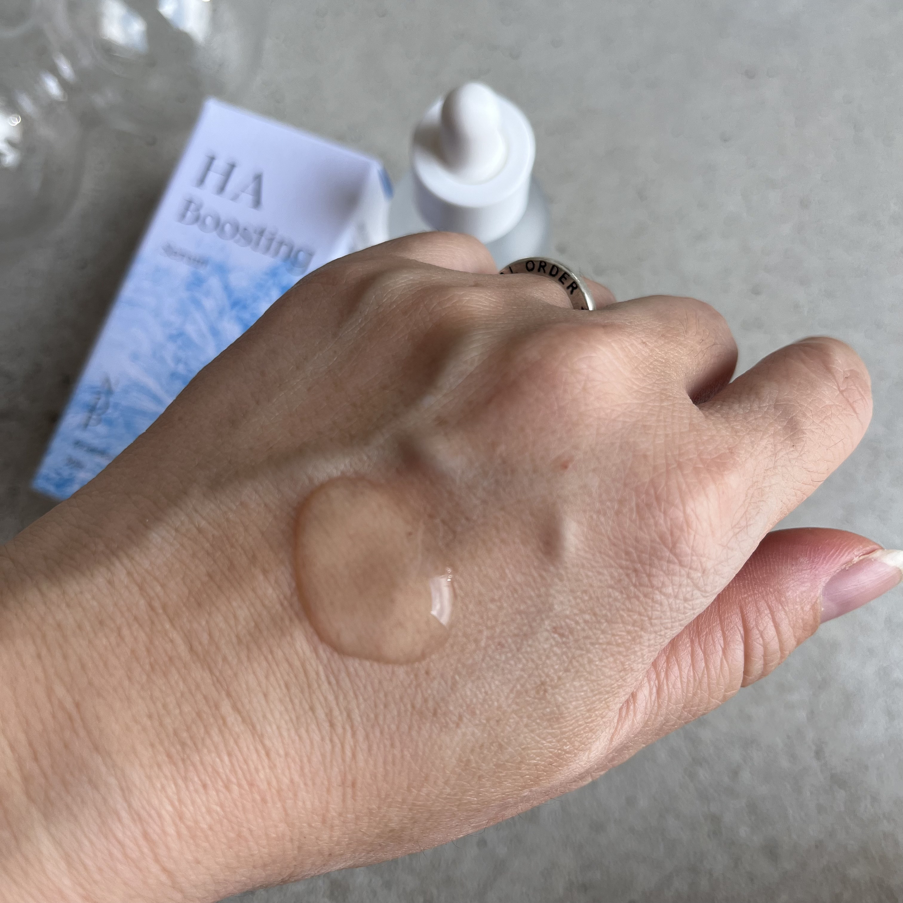 HA Boosting Serum /NATURAL DERMA PROJECT/ブースター・導入液を使ったクチコミ（2枚目）