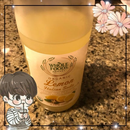 WHOLE FOODS MARKET Lemon Soda/Whole Foods Market/ドリンクを使ったクチコミ(1枚目)