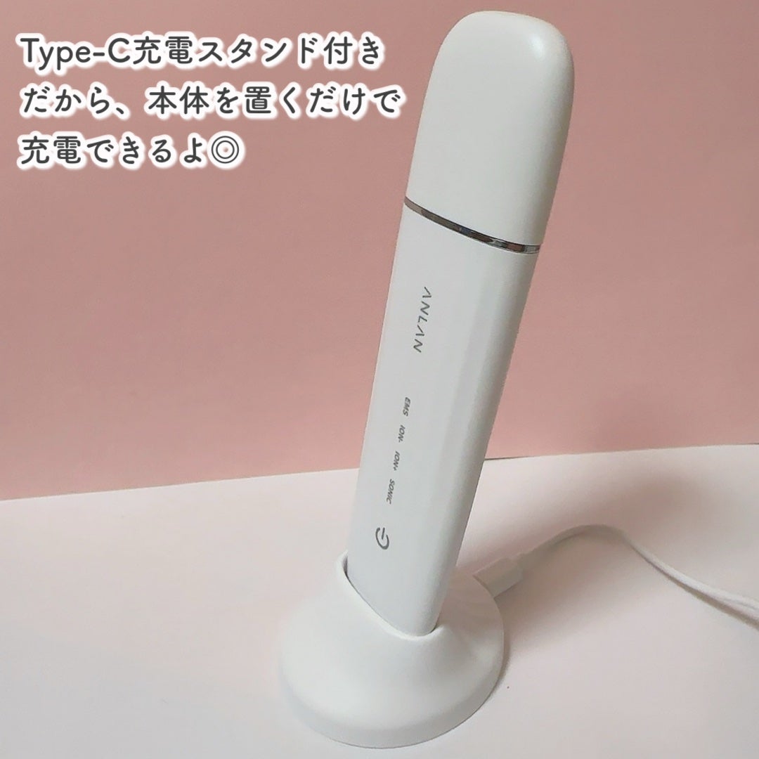 ロイヤル ウォーターピーリング IPX7完全防水/ANLAN/美顔器・マッサージを使ったクチコミ(3枚目)