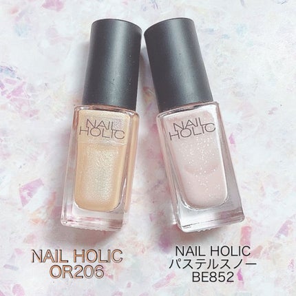 ネイルホリック パステルスノー/ネイルホリック/マニキュアを使ったクチコミ(5枚目)