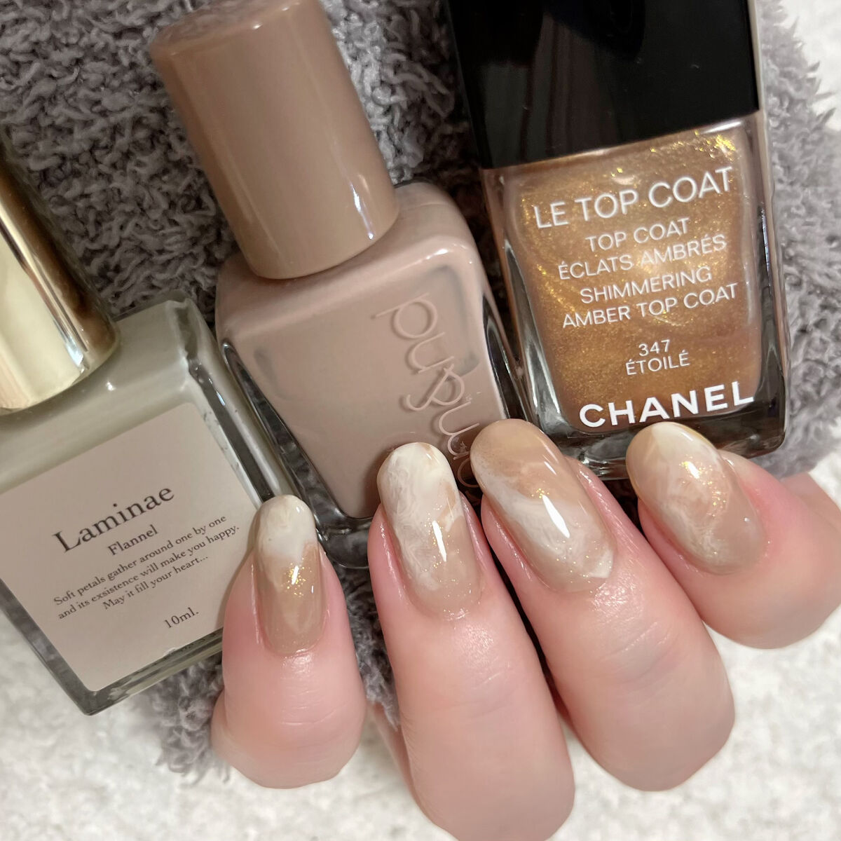 ムードペブルネイル/rom&nd/マニキュアを使ったクチコミ（1枚目）