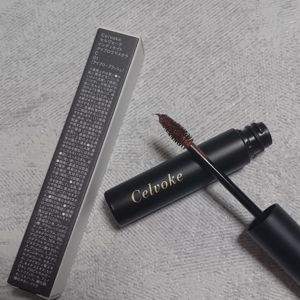 セルヴォーク インディケイトアイブロウマスカラ C/Celvoke/眉マスカラを使ったクチコミ(1枚目)