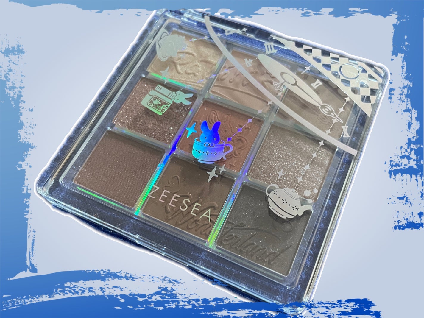 クォーツ 9色アイシャドウパレット(ドリームランドアイシャドウ)/ZEESEA/アイシャドウパレットを使ったクチコミ(1枚目)