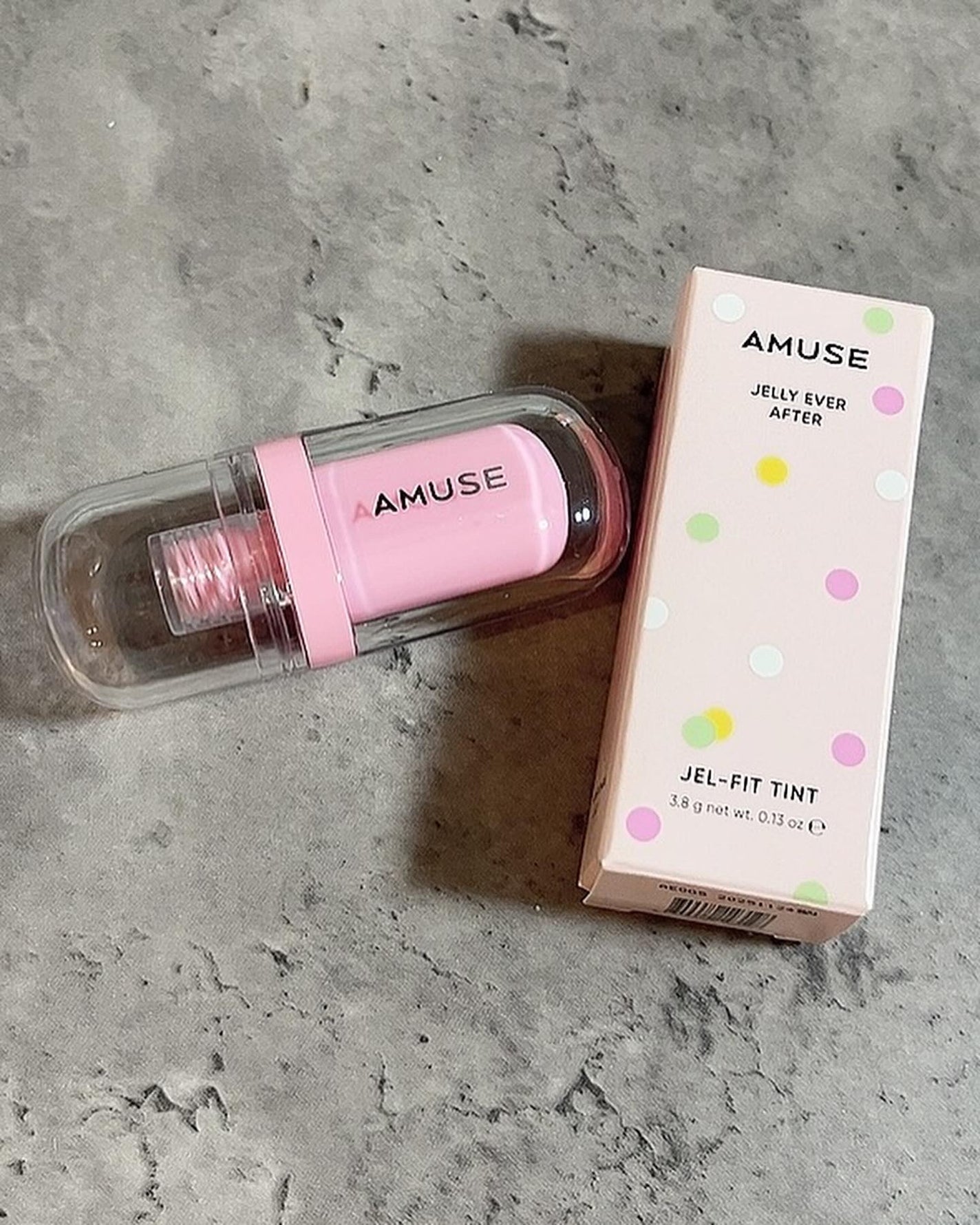 ひよこぱいせん🐥 on LIPS 「コロンと可愛い♡♡AMUSEのリップティント!AMUSEJEL..」(1枚目)