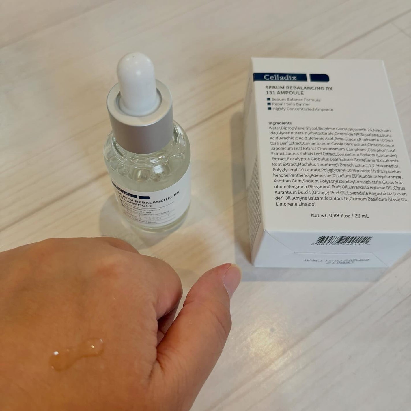 131 ポア クリアリング セラム/Celladix/美容液を使ったクチコミ(3枚目)