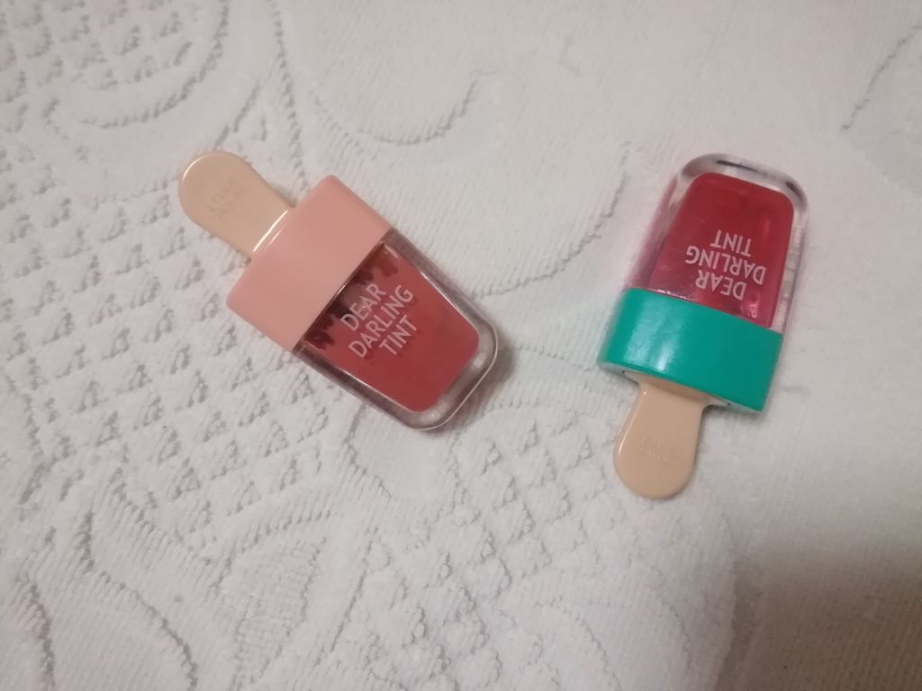 ディアダーリン ウォータージェルティント (アイスティント)/ETUDE/口紅を使ったクチコミ(1枚目)