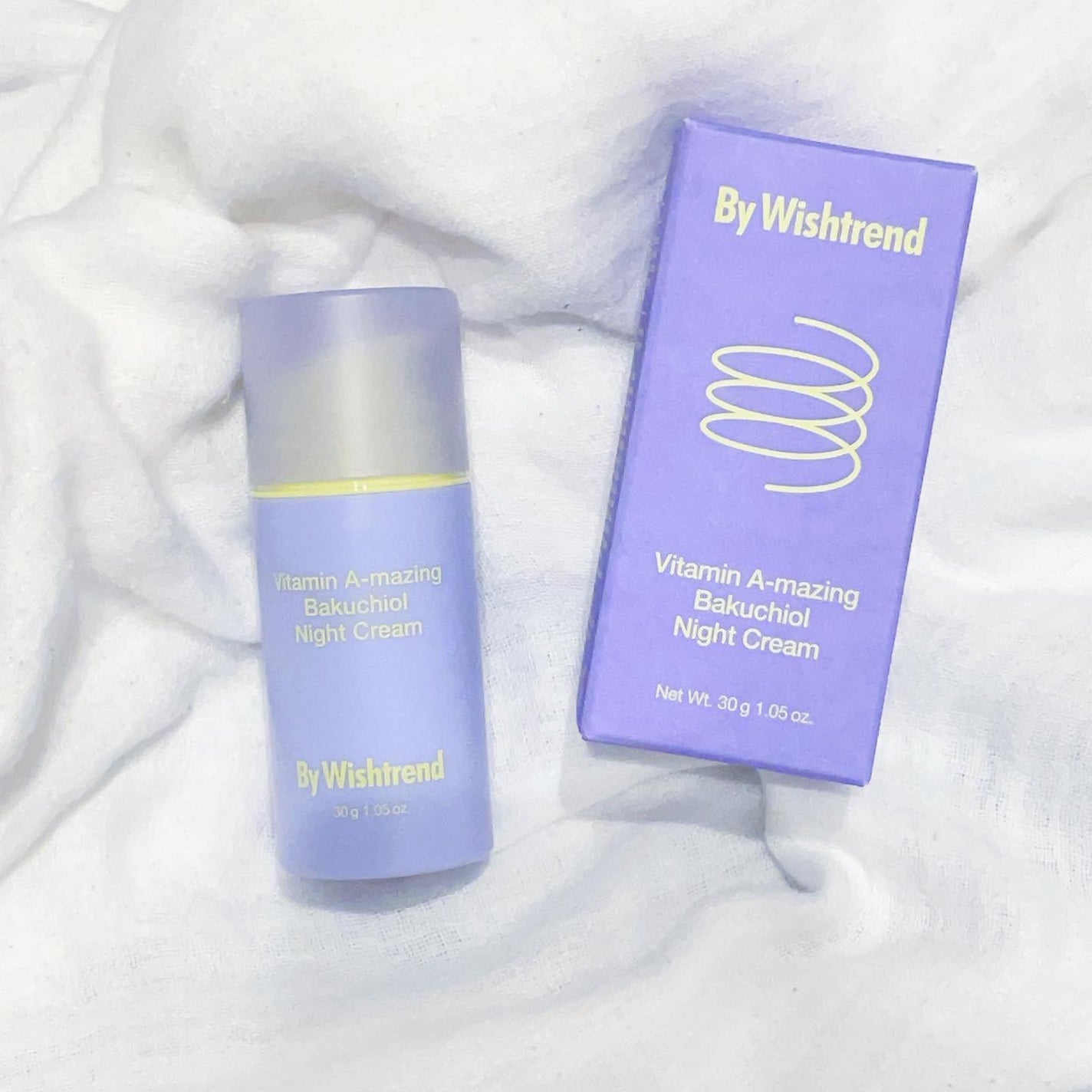 ビタミンA-mazingバクチオールナイトクリーム/By Wishtrend/フェイスクリームを使ったクチコミ(1枚目)