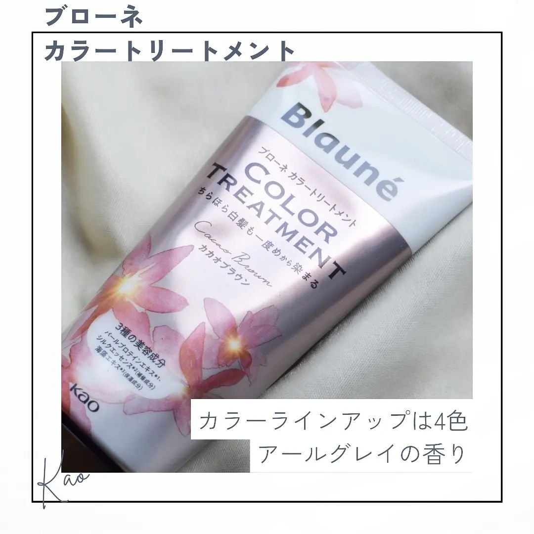ブローネ カラートリートメント カカオブラウン/ブローネ/ヘアカラーを使ったクチコミ（1枚目）