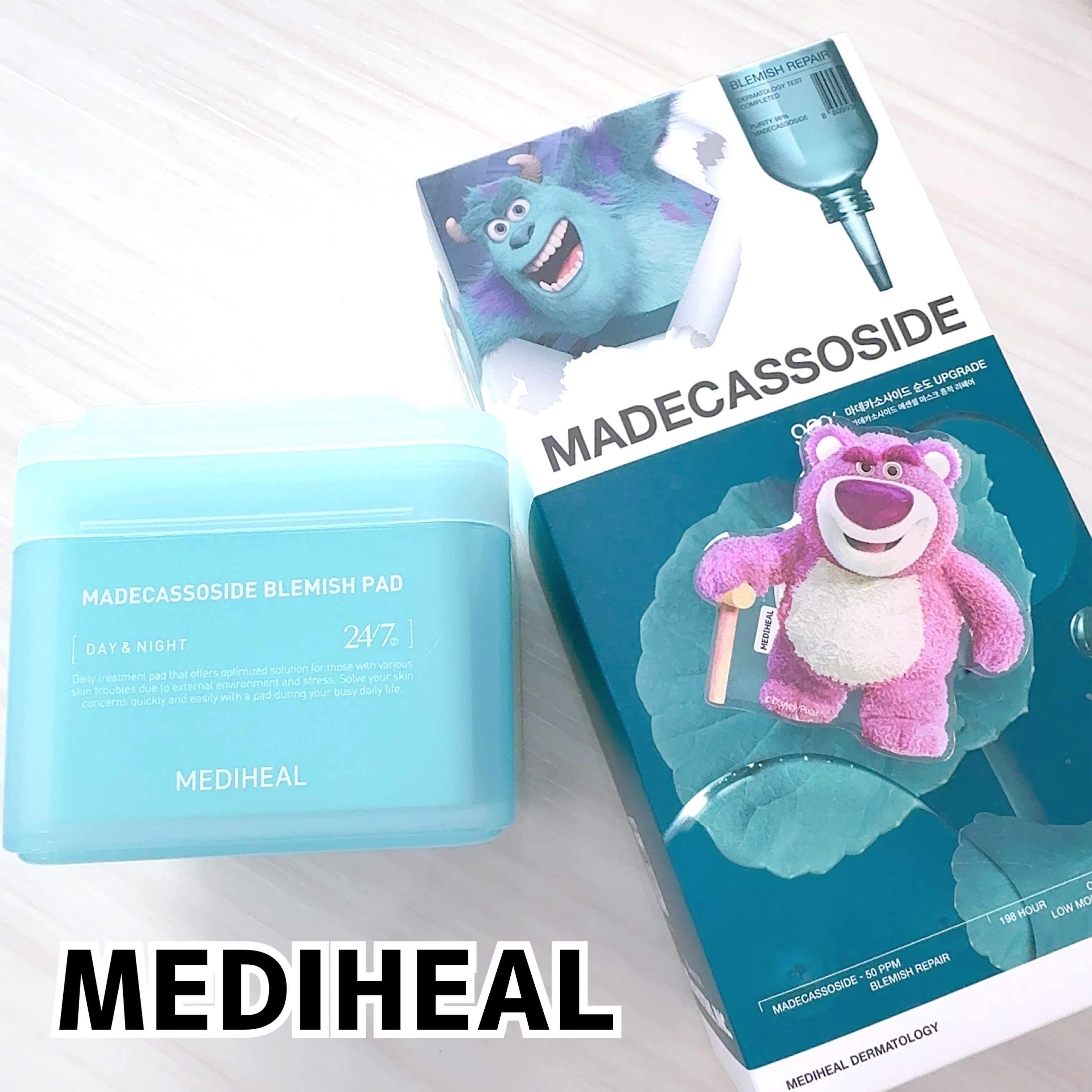 マデカソサイド ブレミッシュパッド/MEDIHEAL/トナーパッドを使ったクチコミ（1枚目）