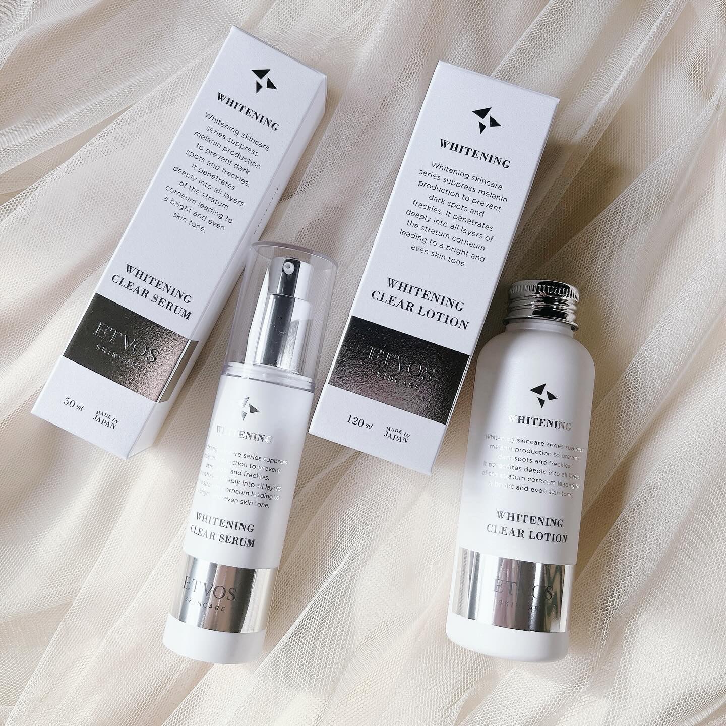 ホワイトニングクリアセラム/エトヴォス/美容液を使ったクチコミ（1枚目）