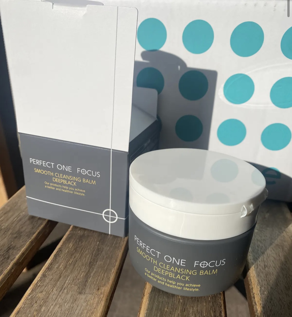 パーフェクトワンフォーカス スムースクレンジングバーム ディープブラック/PERFECT ONE  FOCUS/クレンジングバームを使ったクチコミ（1枚目）